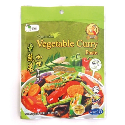 Vegetable curry paste