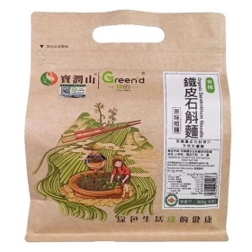 有機鐵皮石斛麵-原味粗麵