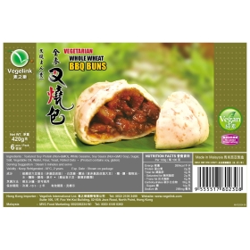 MVG-Whole wheat bbq buns-420g