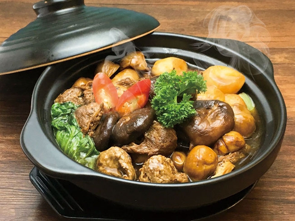 栗子支竹羊腩煲