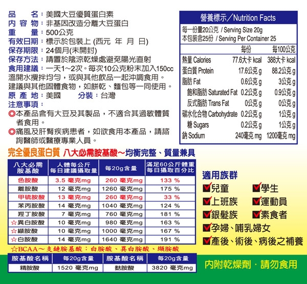 本頁圖片/檔案 - 大豆優質蛋白素-1